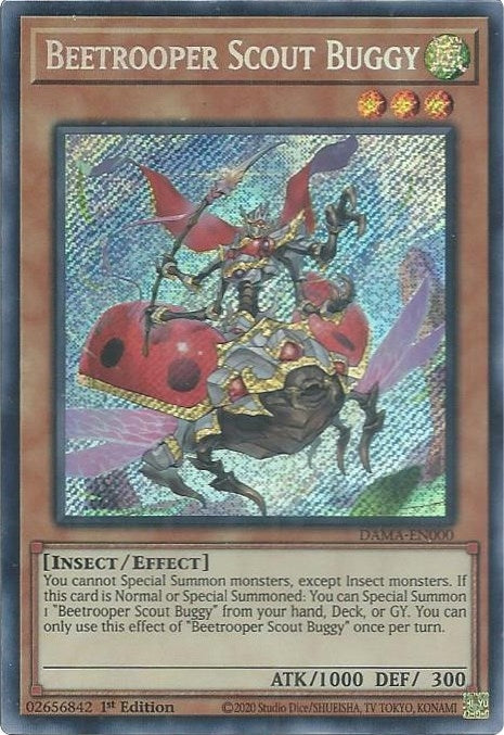Image for Beetrooper Scout Buggy (DAMA-EN000) (Dawn of Majesty) - YuGiOh