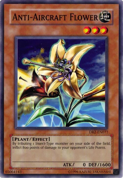 Image for Anti-Aircraft Flower (DR2-EN077) (Dark Revelation Volume 2) - YuGiOh