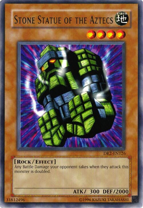Image for Stone Statue of the Aztecs (DR2-EN126) (Dark Revelation Volume 2) - YuGiOh