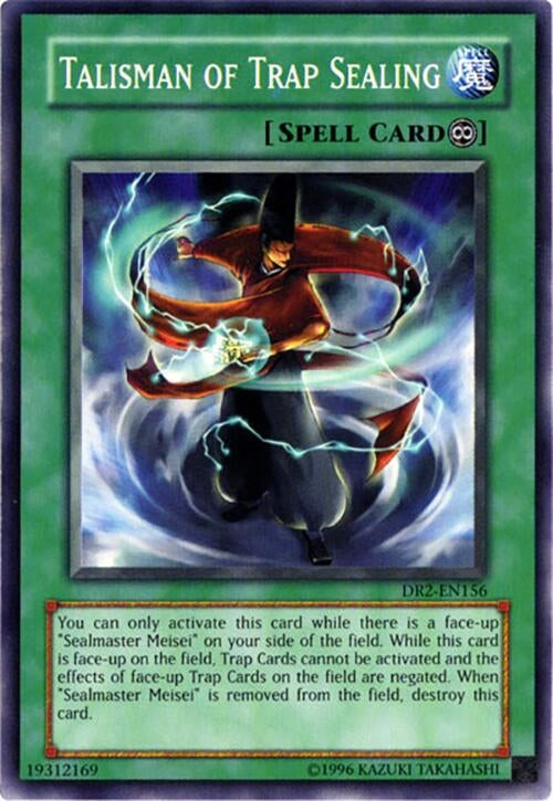 Image for Talisman of Trap Sealing (DR2-EN156) (Dark Revelation Volume 2) - YuGiOh