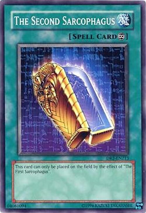 Image for The Second Sarcophagus (DR2-EN213) (Dark Revelation Volume 2) - YuGiOh