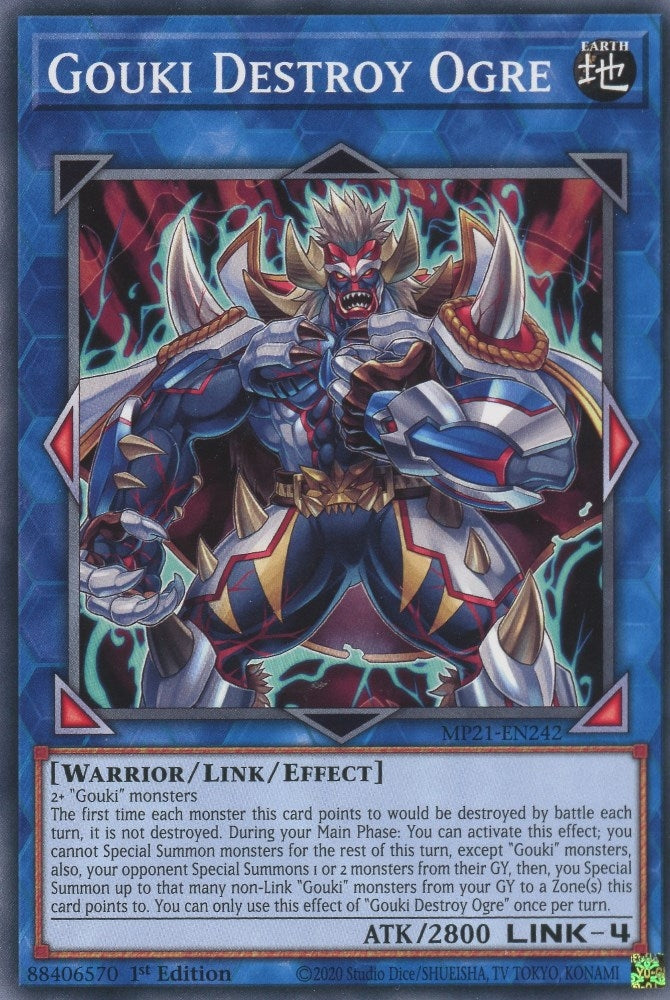 Image for Gouki Destroy Ogre (MP21-EN242) (2021 Tin of Ancient Battles) - YuGiOh