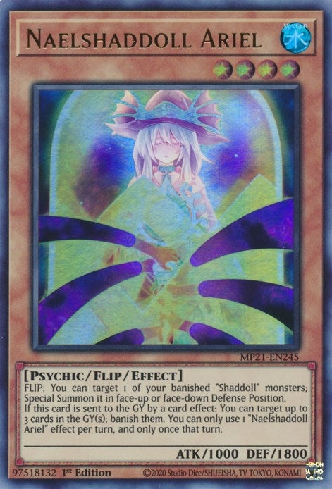 Image for Naelshaddoll Ariel (MP21-EN245) (2021 Tin of Ancient Battles) - YuGiOh