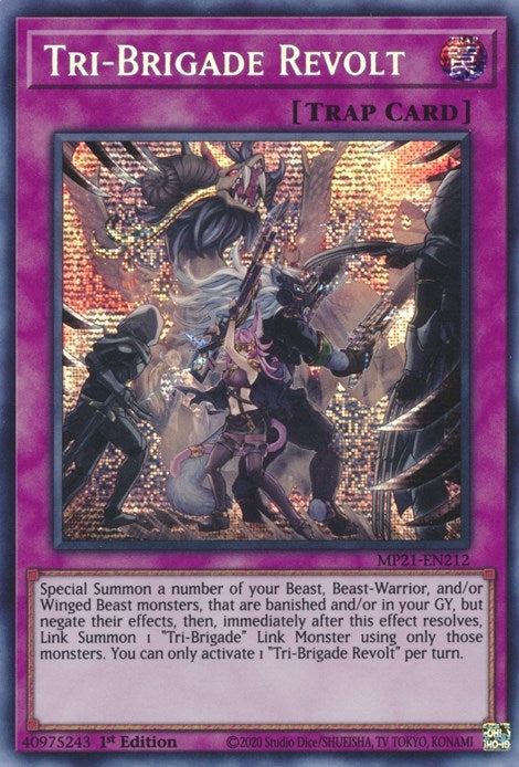 Image for Tri-Brigade Revolt (MP21-EN212) (2021 Tin of Ancient Battles) - YuGiOh