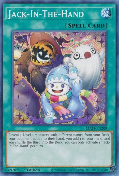 Image for Jack-In-The-Hand (MP21-EN209) (2021 Tin of Ancient Battles) - YuGiOh