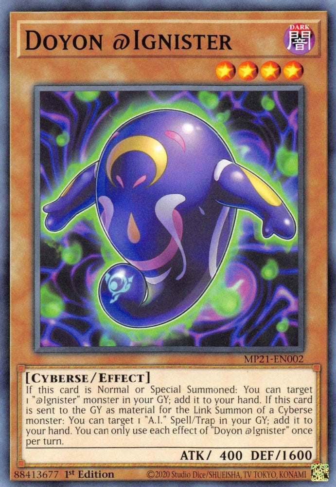 Image for Doyon @Ignister (MP21-EN002) (2021 Tin of Ancient Battles) - YuGiOh