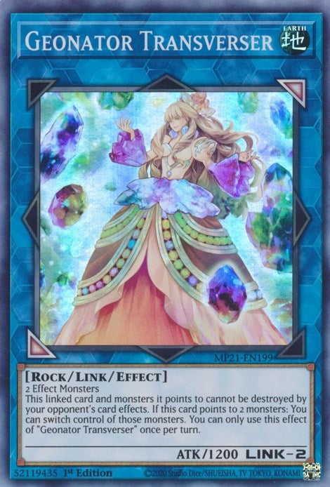 Image for Geonator Transverser (MP21-EN199) (2021 Tin of Ancient Battles) - YuGiOh