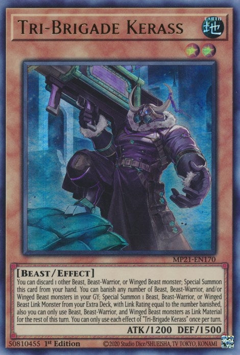 Image for Tri-Brigade Kerass (MP21-EN170) (2021 Tin of Ancient Battles) - YuGiOh