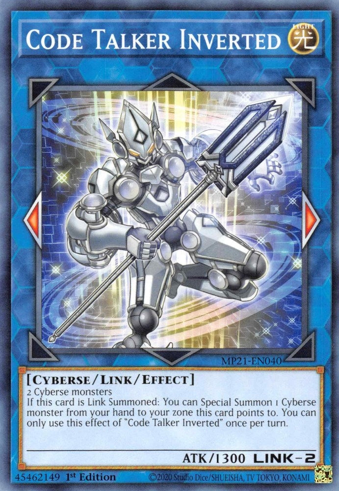 Image for Code Talker Inverted (MP21-EN040) (2021 Tin of Ancient Battles) - YuGiOh