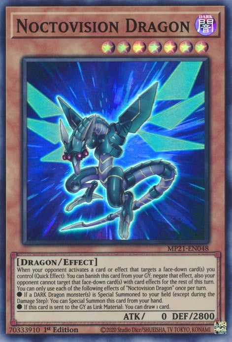 Image for Noctovision Dragon (MP21-EN048) (2021 Tin of Ancient Battles) - YuGiOh