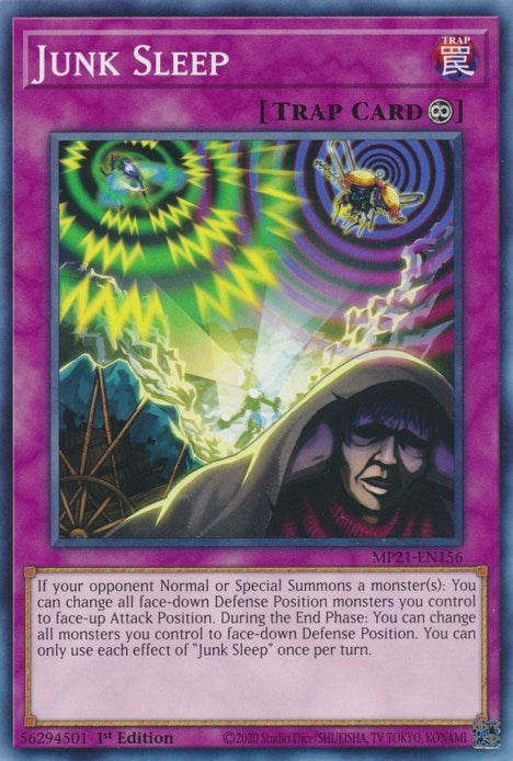Image for Junk Sleep (MP21-EN156) (2021 Tin of Ancient Battles) - YuGiOh