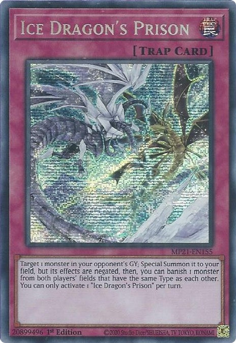Image for Ice Dragon's Prison (MP21-EN155) (2021 Tin of Ancient Battles) - YuGiOh