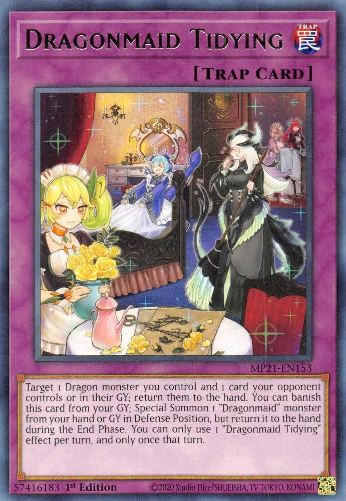 Image for Dragonmaid Tidying (MP21-EN153) (2021 Tin of Ancient Battles) - YuGiOh