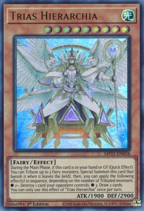 Image for Trias Hierarchia (MP21-EN058) (2021 Tin of Ancient Battles) - YuGiOh