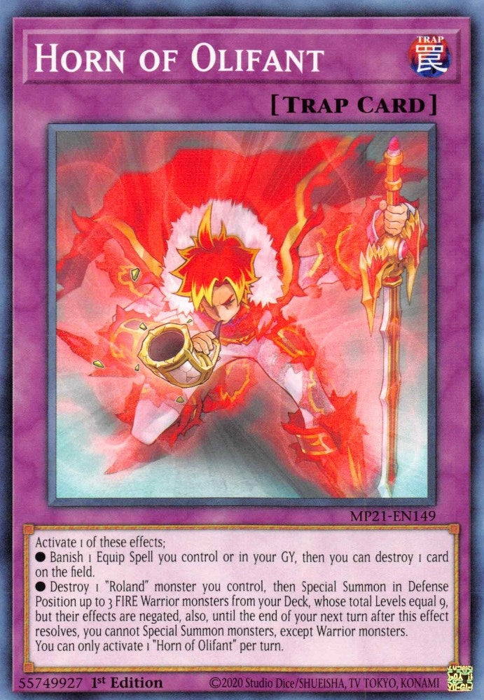Image for Horn of Olifant (MP21-EN149) (2021 Tin of Ancient Battles) - YuGiOh