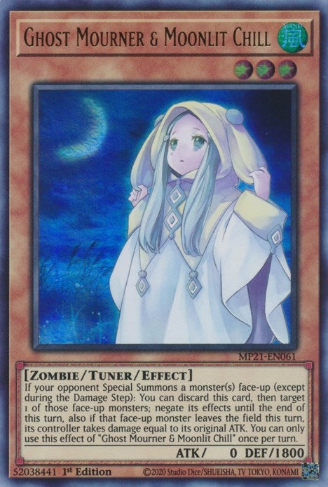 Image for Ghost Mourner & Moonlit Chill (MP21-EN061) (2021 Tin of Ancient Battles) - YuGiOh