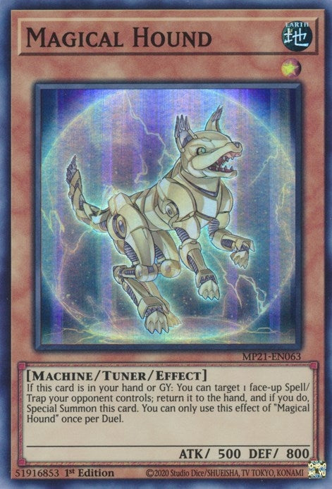 Image for Magical Hound (MP21-EN063) (2021 Tin of Ancient Battles) - YuGiOh