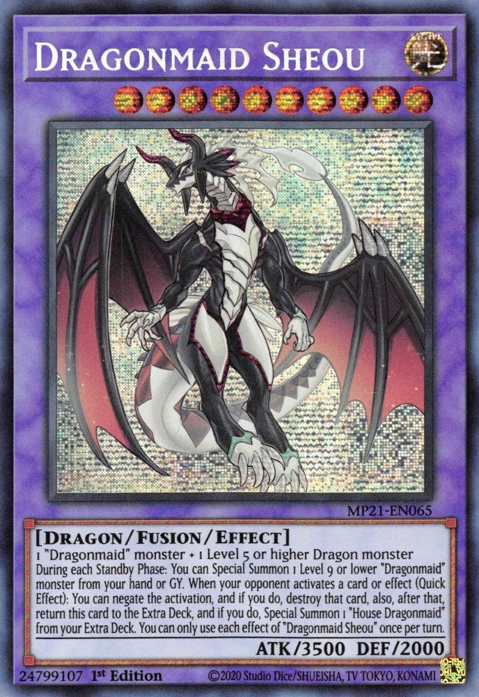 Image for Dragonmaid Sheou (MP21-EN065) (2021 Tin of Ancient Battles) - YuGiOh