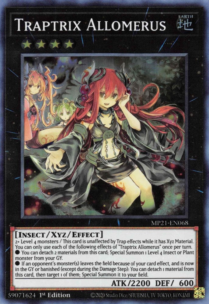 Image for Traptrix Allomerus (MP21-EN068) (2021 Tin of Ancient Battles) - YuGiOh