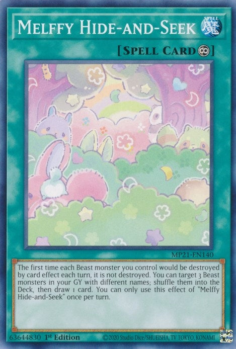 Image for Melffy Hide-and-Seek (MP21-EN140) (2021 Tin of Ancient Battles) - YuGiOh