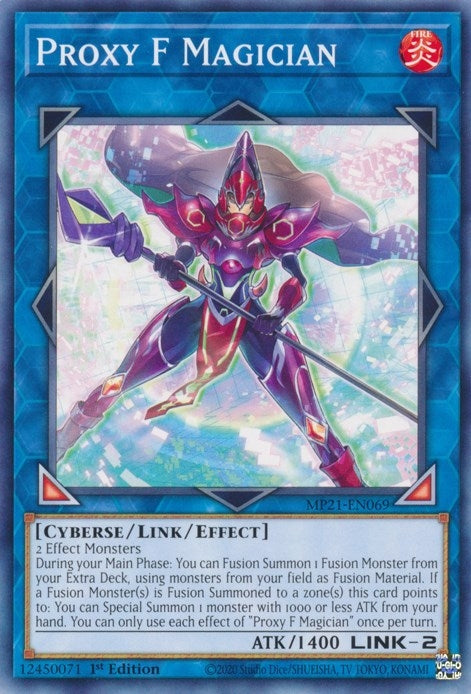 Image for Proxy F Magician (MP21-EN069) (2021 Tin of Ancient Battles) - YuGiOh
