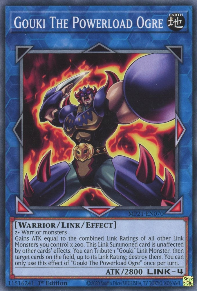 Image for Gouki The Powerload Ogre (MP21-EN070) (2021 Tin of Ancient Battles) - YuGiOh
