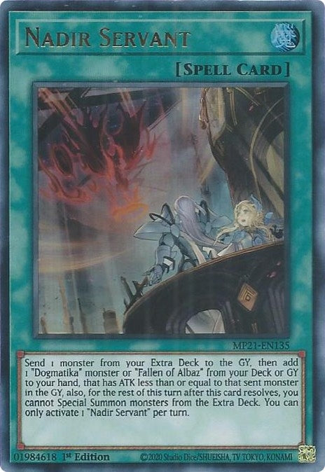 Image for Nadir Servant (MP21-EN135) (2021 Tin of Ancient Battles) - YuGiOh