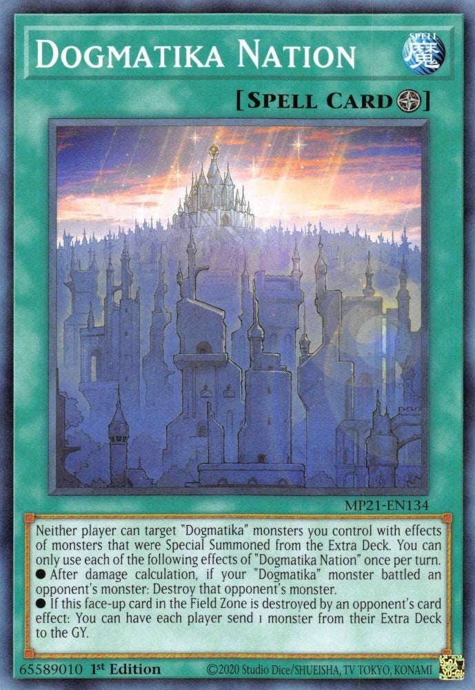 Image for Dogmatika Nation (MP21-EN134) (2021 Tin of Ancient Battles) - YuGiOh