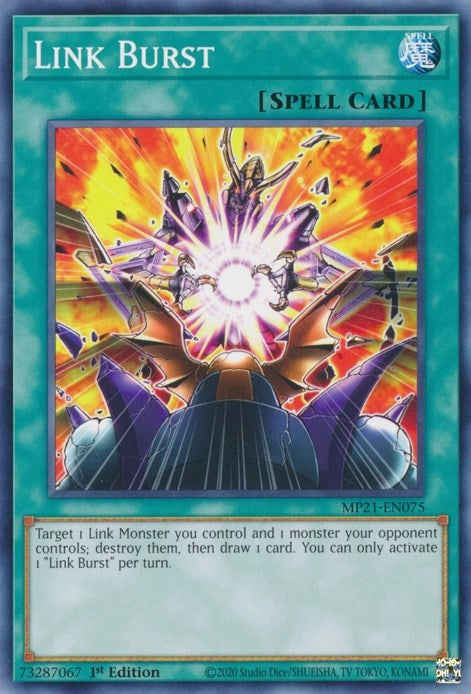 Image for Link Burst (MP21-EN075) (2021 Tin of Ancient Battles) - YuGiOh