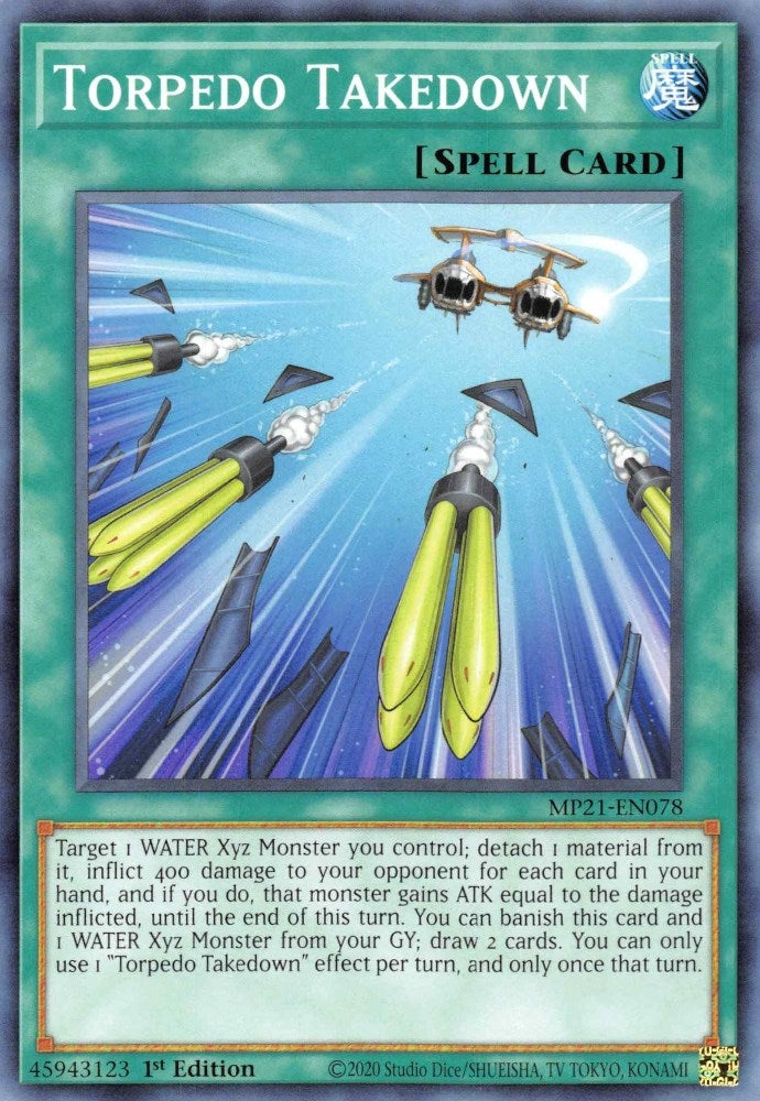 Image for Torpedo Takedown (MP21-EN078) (2021 Tin of Ancient Battles) - YuGiOh