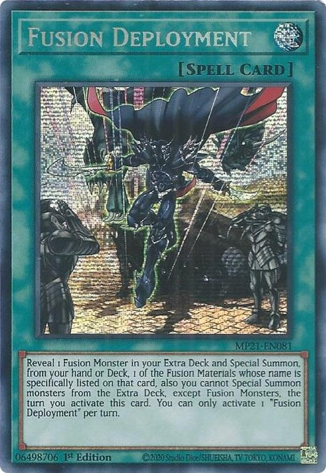 Image for Fusion Deployment (MP21-EN081) (2021 Tin of Ancient Battles) - YuGiOh