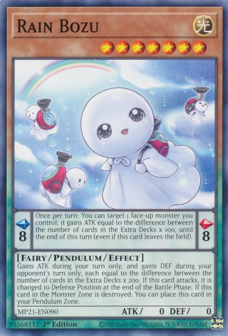 Image for Rain Bozu (MP21-EN090) (2021 Tin of Ancient Battles) - YuGiOh