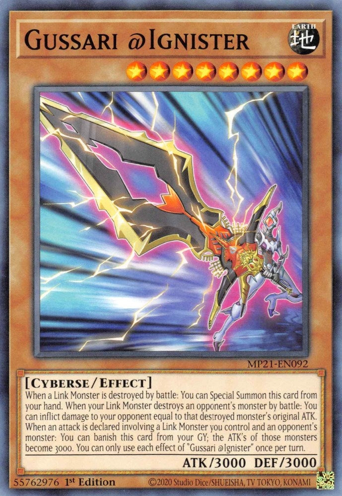 Image for Gussari @Ignister (MP21-EN092) (2021 Tin of Ancient Battles) - YuGiOh