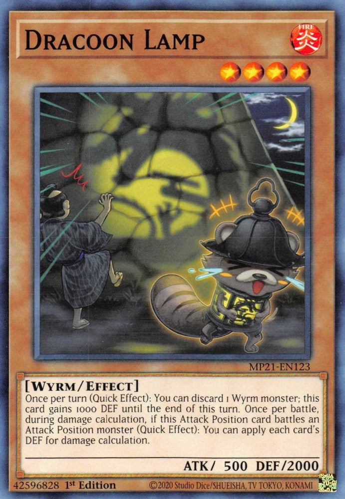 Image for Dracoon Lamp (MP21-EN123) (2021 Tin of Ancient Battles) - YuGiOh