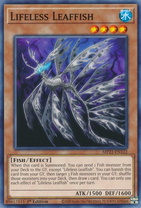 Image for Lifeless Leaffish (MP21-EN122) (2021 Tin of Ancient Battles) - YuGiOh