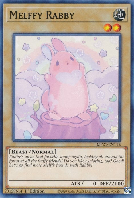 Image for Melffy Rabby (MP21-EN112) (2021 Tin of Ancient Battles) - YuGiOh