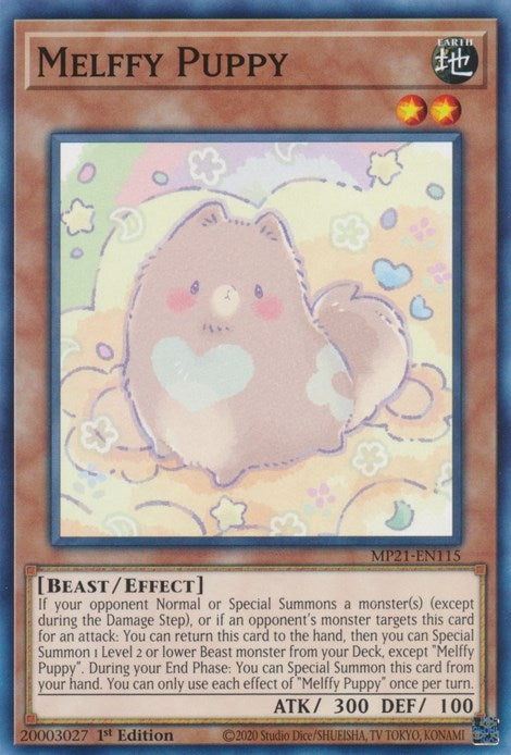 Image for Melffy Puppy (MP21-EN115) (2021 Tin of Ancient Battles) - YuGiOh