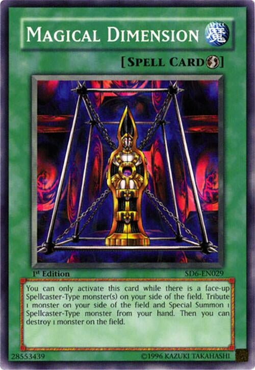 Image for Magical Dimension (SD6-EN029) (Structure Deck: Spellcaster's Judgment) - YuGiOh