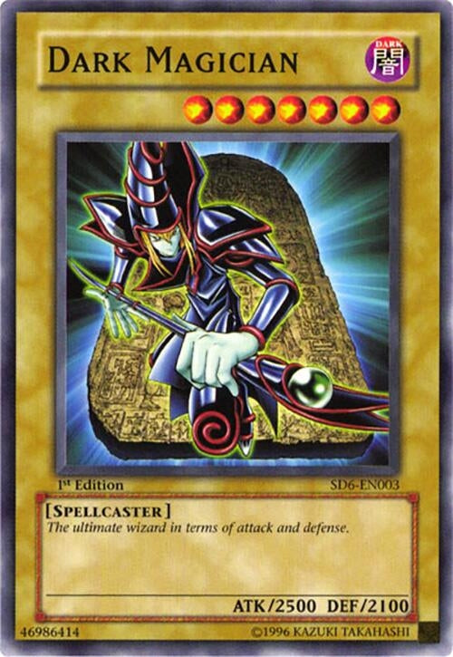 Image for Dark Magician (SD6-EN003) (Structure Deck: Spellcaster's Judgment) - YuGiOh