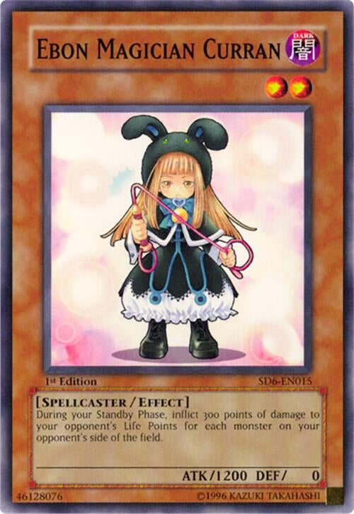 Image for Ebon Magician Curran (SD6-EN015) (Structure Deck: Spellcaster's Judgment) - YuGiOh