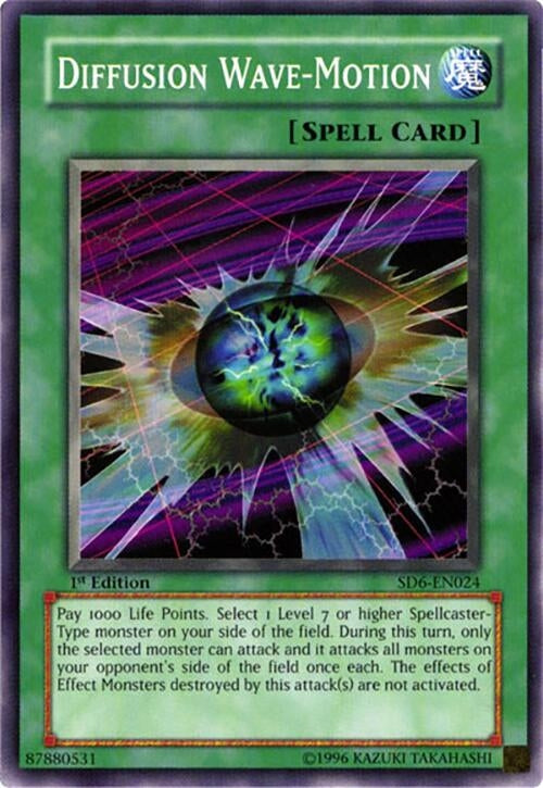 Image for Diffusion Wave-Motion (SD6-EN024) (Structure Deck: Spellcaster's Judgment) - YuGiOh