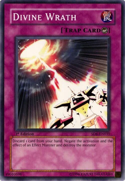 Image for Divine Wrath (SD6-EN035) (Structure Deck: Spellcaster's Judgment) - YuGiOh