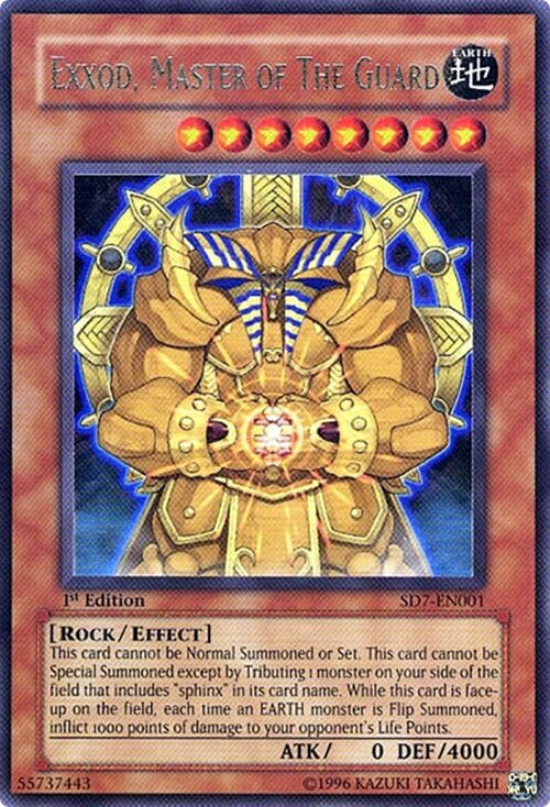 Image for Exxod, Master of the Guard (SD7-EN001) (Structure Deck: Invincible Fortress) - YuGiOh