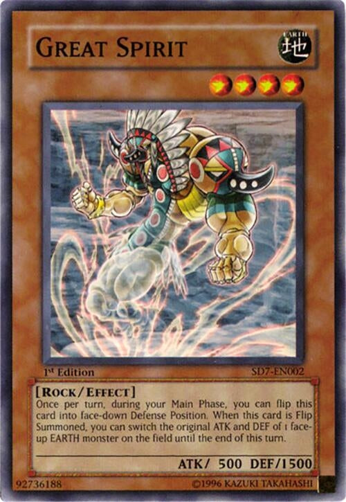 Image for Great Spirit (SD7-EN002) (Structure Deck: Invincible Fortress) - YuGiOh
