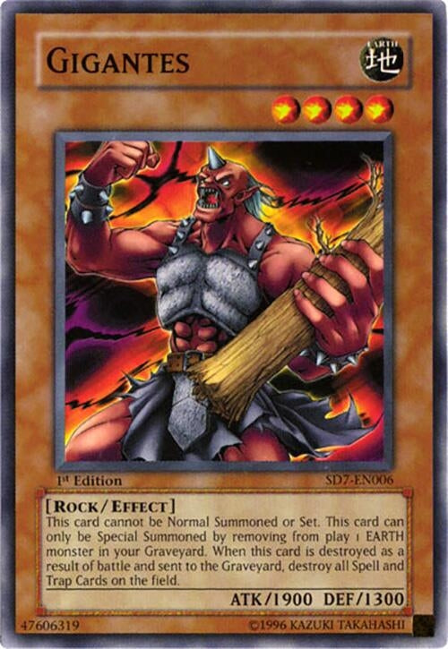 Image for Gigantes (SD7-EN006) (Structure Deck: Invincible Fortress) - YuGiOh