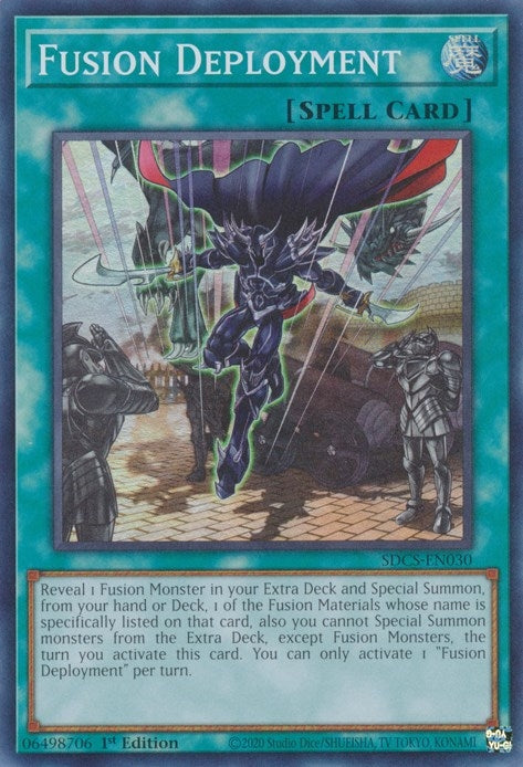 Image for Fusion Deployment (SDCS-EN030) (Structure Deck: Cyber Strike) - YuGiOh