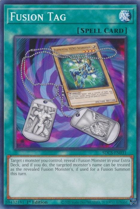 Image for Fusion Tag (SDCS-EN031) (Structure Deck: Cyber Strike) - YuGiOh