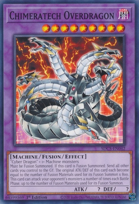 Image for Chimeratech Overdragon (SDCS-EN042) (Structure Deck: Cyber Strike) - YuGiOh