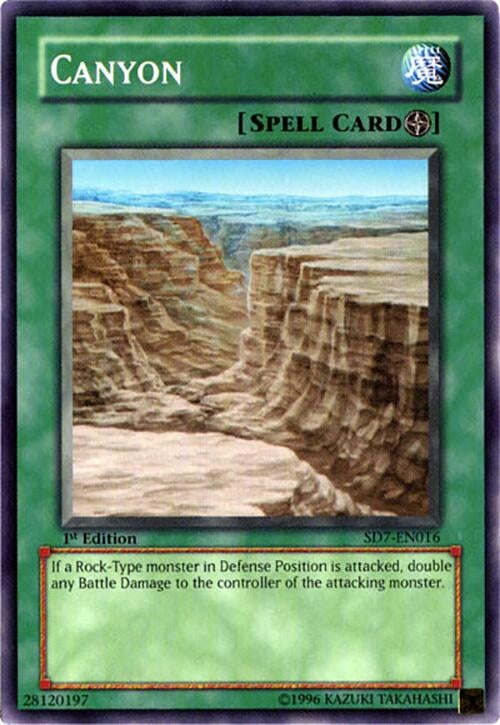 Image for Canyon (SD7-EN016) (Structure Deck: Invincible Fortress) - YuGiOh