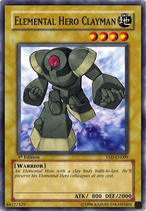 Image for Elemental Hero Clayman (YSD-EN009) (Starter Deck 2006) - YuGiOh